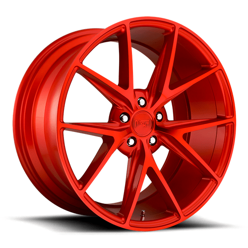Niche 1PC M186 MISANO 18x8 Candy Red 5x114.3 40mm