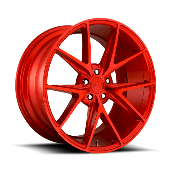 Niche 1PC M186 MISANO 18x8 Candy Red 5x114.3 40mm
