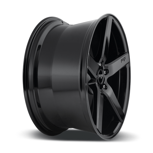 Niche 1PC M188 MILAN 20x8.5 Gloss Black 5x114.3 35mm