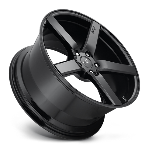 Niche 1PC M188 MILAN 20x10 Gloss Black 5x114.3 40mm