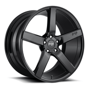 Niche 1PC M188 MILAN 20x8.5 Gloss Black 5x114.3 35mm