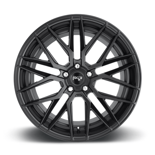 Niche 1PC M190 GAMMA 20x9 Matte Black 5x114.3 35mm