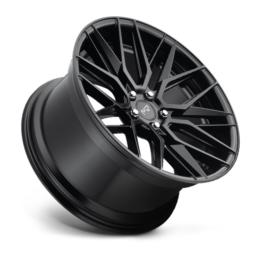 Niche 1PC M190 GAMMA 18x8 Matte Black 5x114.3 40mm