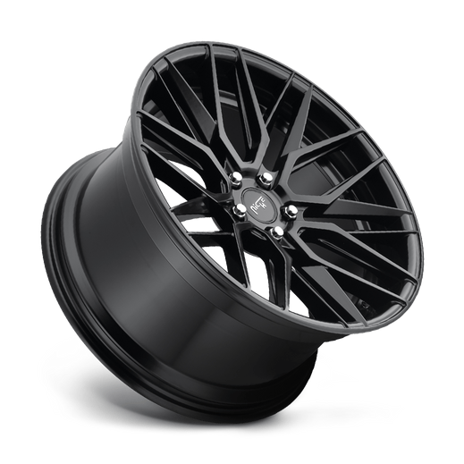 Niche 1PC M190 GAMMA 19x8.5 Matte Black 5x114.3 35mm
