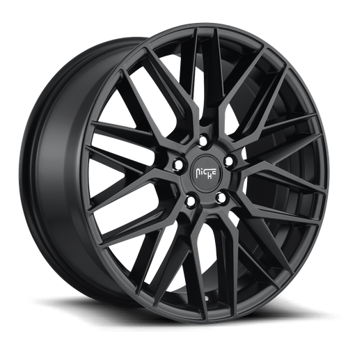 Niche 1PC M190 GAMMA 20x10.5 Matte Black 5x114.3 40mm