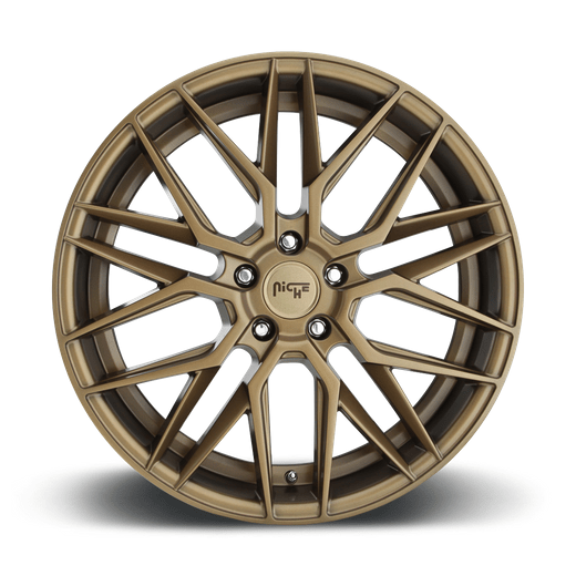 Niche 1PC M191 GAMMA 19x9.5 Matte Bronze 5x114.3 35mm