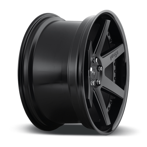 Niche 1PC M192 ALTAIR 20x10.5 Gloss Black Matte Black 5x114.3 40mm