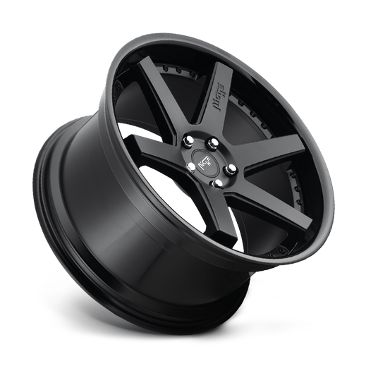 Niche 1PC M192 ALTAIR 20x10.5 Gloss Black Matte Black 5x114.3 40mm