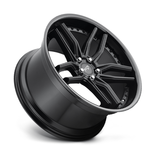 Niche 1PC M194 METHOS 19x9.5 Gloss Black Matte Black 5x114.3 35mm