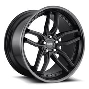 Niche 1PC M194 METHOS 20x10.5 Gloss Black Matte Black 5x114.3 40mm