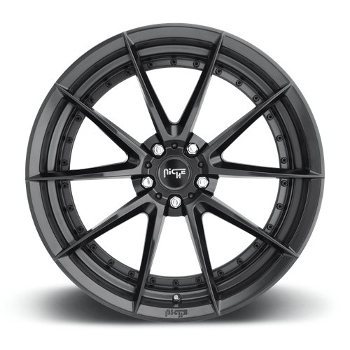 Niche 1PC M196 SECTOR 20x10.5 Matte Black 5x114.3 40mm
