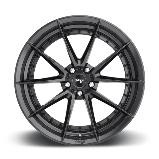 Niche 1PC M196 SECTOR 20x10.5 Matte Black 5x114.3 40mm