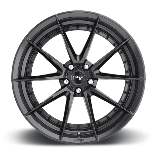Niche 1PC M196 SECTOR 20x9 Matte Black 5x114.3 35mm