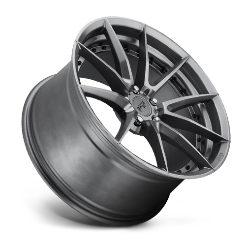 Niche 1PC M197 SECTOR 19x8.5 Gloss Anthracite 5x114.3 35mm