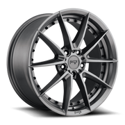 Niche 1PC M197 SECTOR 19x8.5 Gloss Anthracite 5x114.3 35mm