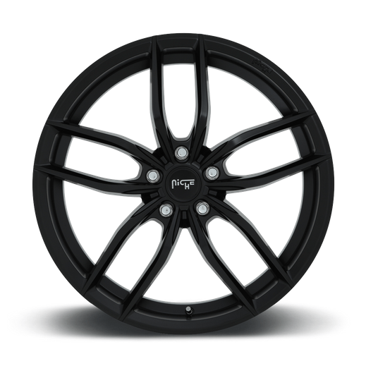 Niche 1PC M203 VOSSO 19x8.5 Matte Black 5x114.3 35mm