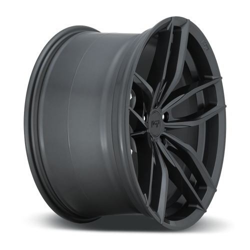 Niche 1PC M204 VOSSO 17x8 Matte Anthracite 5x114.3 40mm