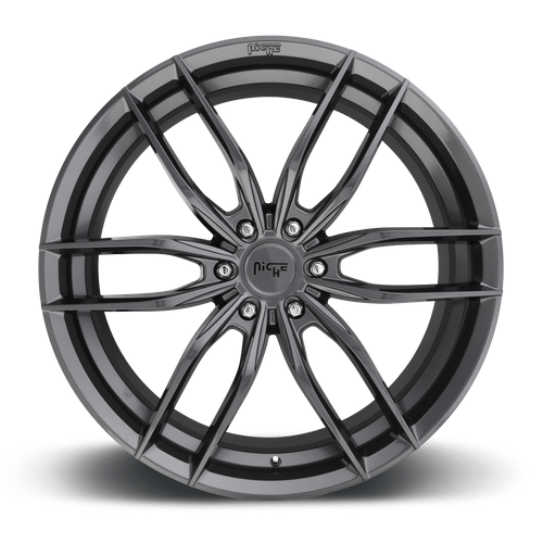 Niche 1PC M204 VOSSO 20x9 Matte Anthracite 6x135 20mm