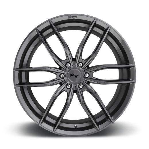 Niche 1PC M204 VOSSO 20x9 Matte Anthracite 6x135 20mm