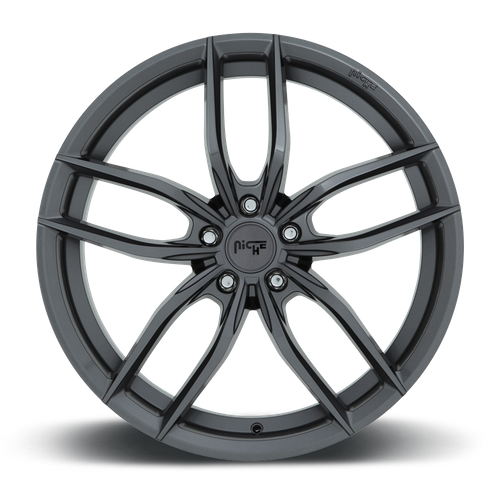Niche 1PC M204 VOSSO 19x8.5 Matte Anthracite 5x114.3 35mm
