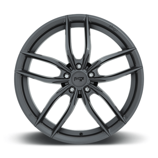 Niche 1PC M204 VOSSO 20x10 Matte Anthracite 5x114.3 40mm