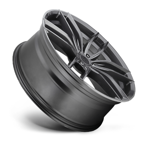 Niche 1PC M204 VOSSO 20x9 Matte Anthracite 6x135 20mm