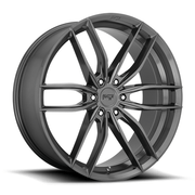 Niche 1PC M204 VOSSO 20x9 Matte Anthracite 6x135 20mm