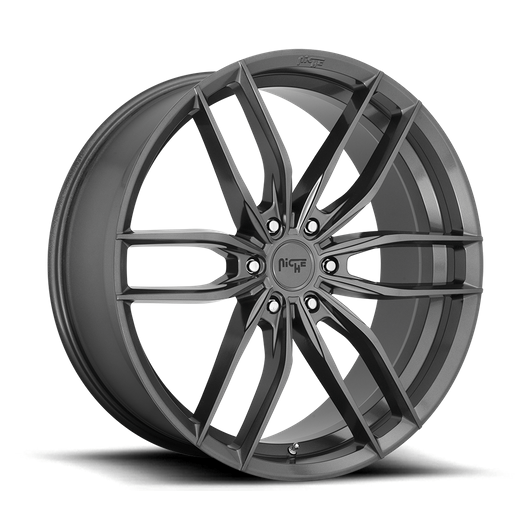 Niche 1PC M204 VOSSO 20x9 Matte Anthracite 6x135 20mm