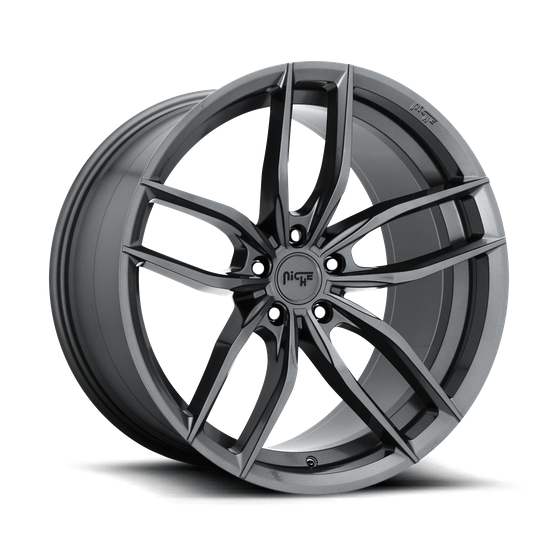 Niche 1PC M204 VOSSO 20x10 Matte Anthracite 5x114.3 40mm