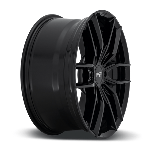 Niche 1PC M209 VOSSO 20x9 Gloss Black 6x135 20mm