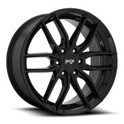 Niche 1PC M209 VOSSO 20x9 Gloss Black 6x135 20mm