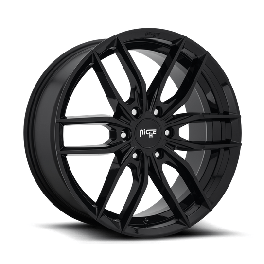 Niche 1PC M209 VOSSO 22x9.5 Gloss Black 6x135 30mm