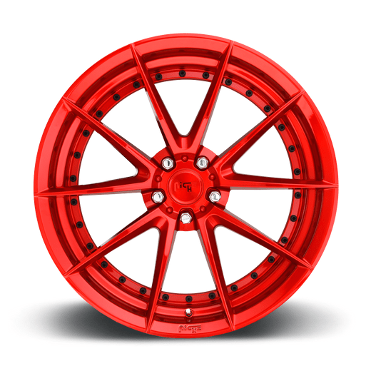 Niche 1PC M213 SECTOR 20x9 Candy Red 5x114.3 35mm
