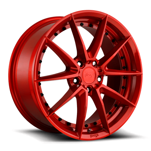 Niche 1PC M213 SECTOR 20x9 Candy Red 5x114.3 35mm