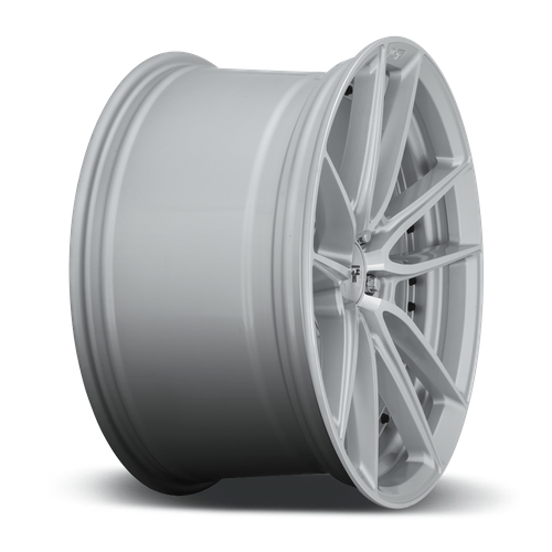 Niche 1PC M221 DFS 19x9.5 Gloss Silver Machined 5x114.3 35mm