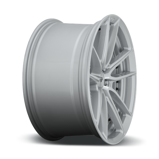 Niche 1PC M221 DFS 20x10.5 Gloss Silver Machined 5x114.3 40mm