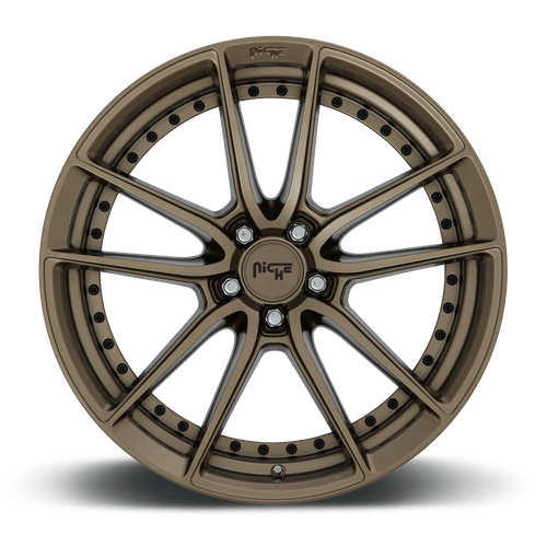 Niche 1PC M222 DFS 18x8 Matte Bronze 5x114.3 40mm