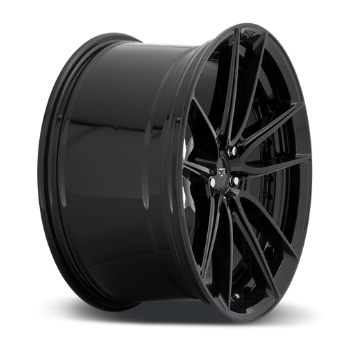Niche 1PC M223 DFS 17x8 Gloss Black 5x114.3 40mm