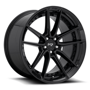 Niche 1PC M223 DFS 18x8 Gloss Black 5x114.3 30mm