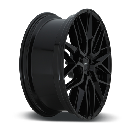Niche 1PC M224 GAMMA 20x9 Gloss Black 5x114.3 35mm