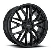 Niche 1PC M224 GAMMA 18x8 Gloss Black 5x114.3 40mm