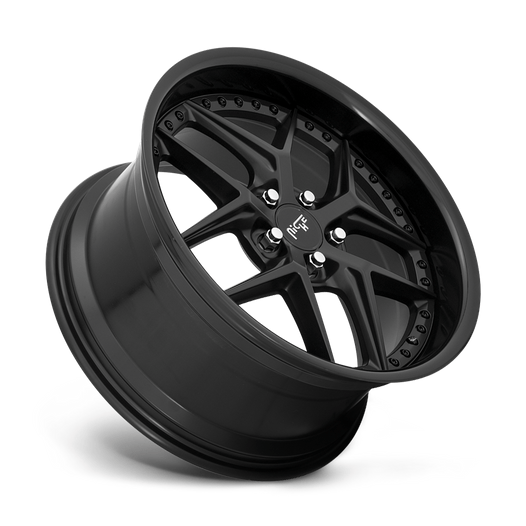 Niche 1PC M226 VICE 20x10.5 Gloss Black Matte Black 5x114.3 40mm