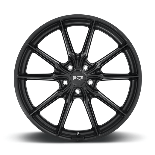 Niche 1PC M238 RAINIER 18x8 Matte Black 5x114.3 25mm