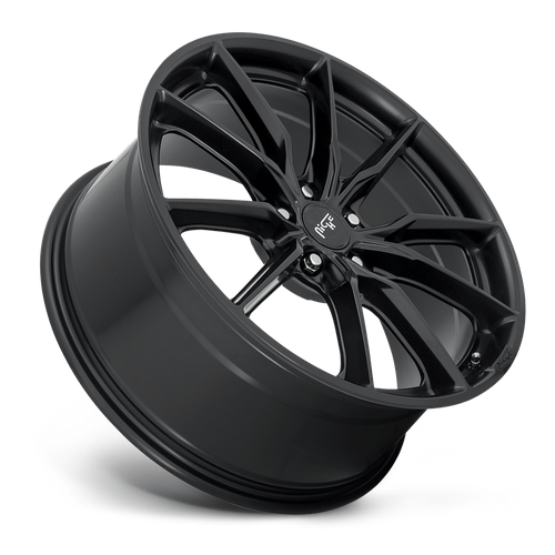 Niche 1PC M238 RAINIER 18x8 Matte Black 5x114.3 25mm