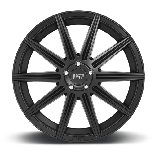 Niche 1PC M242 TIFOSI 20x10.5 Matte Black 5x114.3 40mm