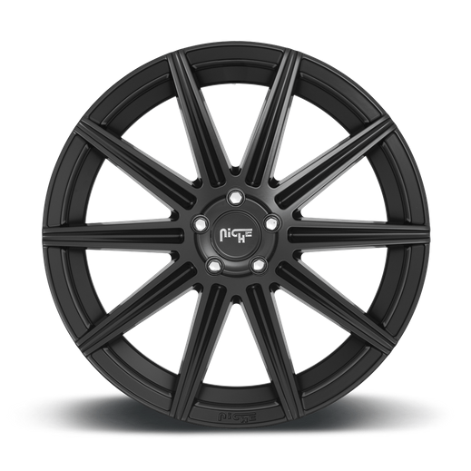 Niche 1PC M242 TIFOSI 20x10.5 Matte Black 5x114.3 40mm