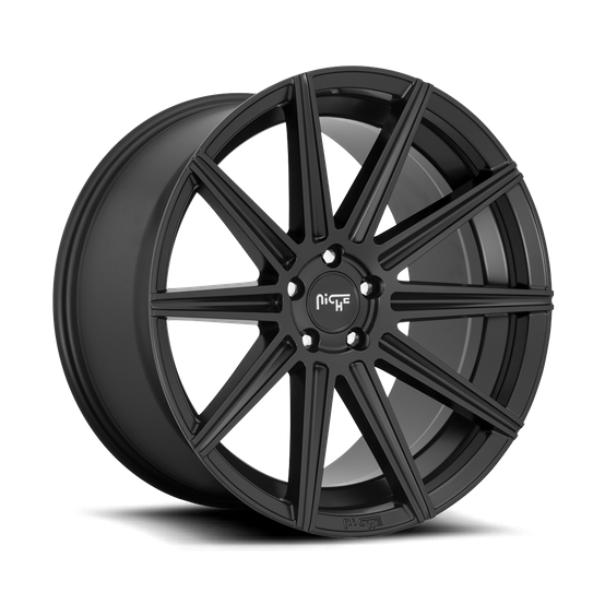 Niche 1PC M242 TIFOSI 20x10.5 Matte Black 5x114.3 40mm