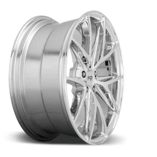 Niche 1PC M248 MISANO 18x8 Chrome 5x114.3 40mm