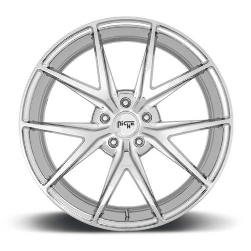 Niche 1PC M248 MISANO 18x8 Chrome 5x114.3 40mm