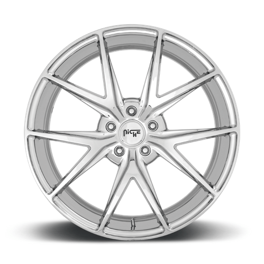 Niche 1PC M248 MISANO 20x9 Chrome 5x114.3 35mm